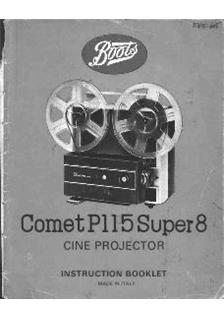 Boots Chemist Comet P 115 manual. Camera Instructions.